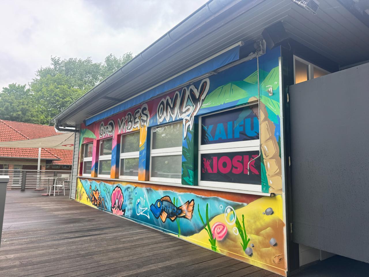 Graffiti-Auftrag und Wandgestaltung in Hamburg
